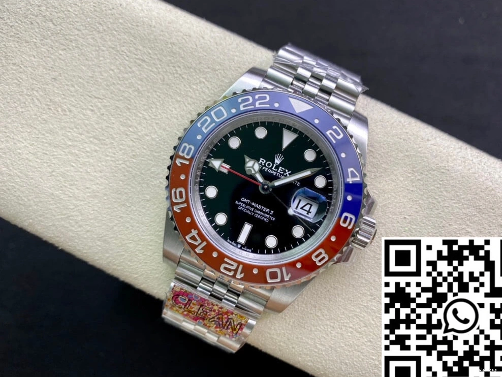 Dial II Clean Rolex GMT Factory M126710BLRO-0001 Black Master 1010